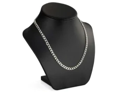 Sterling Silver 5.2mm Diamond Cut Metric Curb Chain 20