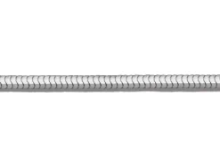 Sterling Silver 1.6mm Diamond Cut Round Snake Chain 18