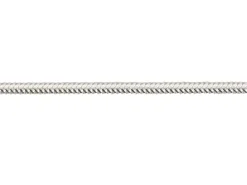 Sterling Silver 1.2mm Diamond Cut Round Snake Chain 20