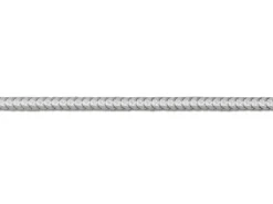 Sterling Silver 1.2mm Diamond Cut Round Snake Chain 28