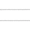 Sterling Silver 1.5mm Diamond Cut Oval Trace Chain 18"/45cm Unhallmarked 100% Recycled Silver