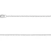 Sterling Silver 1.5mm Diamond Cut Oval Trace Chain 18"/45cm Unhallmarked 100% Recycled Silver