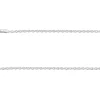 Sterling Silver 1.2mm Diamond Cut Oval Trace Chain 22"/55cm Unhallmarked 100% Recycled Silver