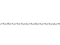 Sterling Silver 1.5mm Diamond Cut Oval Trace Chain Loose Unhallmarked 100% Recycled Silver