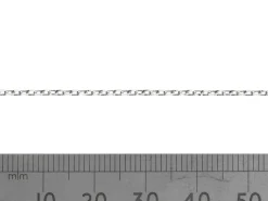 Sterling Silver 1.5mm Diamond Cut Oval Trace Chain Loose Unhallmarked 100% Recycled Silver