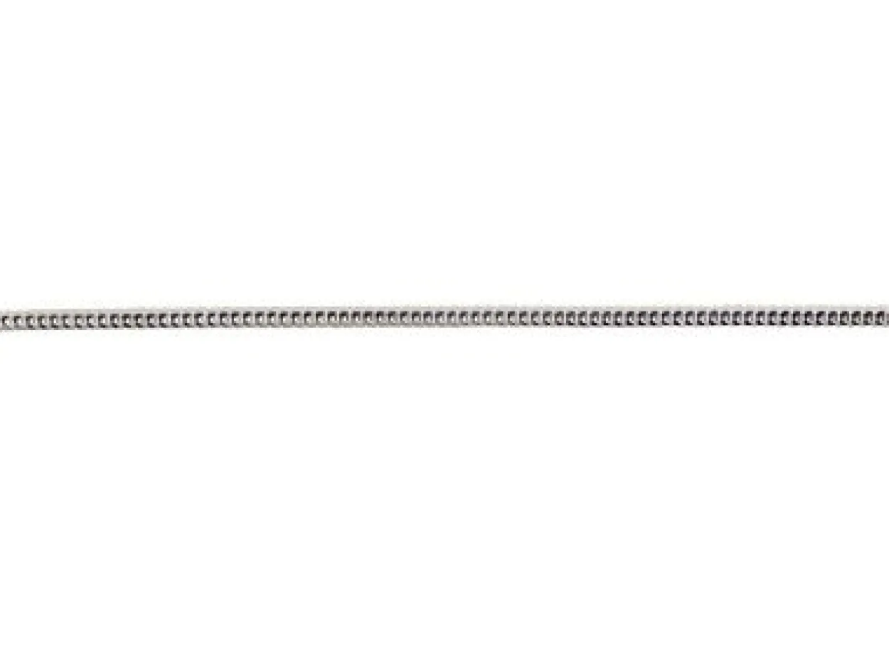 Sterling Silver 1.2mm Diamond Cut Round Snake Chain Loose Unhallmarked