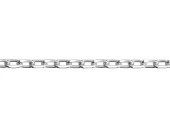 Sterling Silver 2.9mm Diamond Cut Oval Trace Chain Loose Unhallmarked 100% Recycled Silver