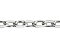 Sterling Silver 3.9mm Diamond Cut Oval Trace Chain Loose Unhallmarked 100% Recycled Silver