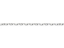 Sterling Silver 1.1mm Diamond Cut Oval Trace Chain Loose Unhallmarked 100% Recycled Silver