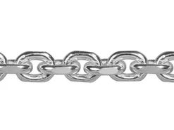 Sterling Silver 5.1mm Diamond Cut Oval Trace Chain Loose Unhallmarked