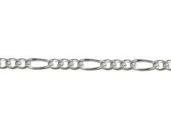 Sterling Silver 1.6mm Figaro Chain Loose Unhallmarked 100% Recycled Silver