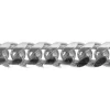 Sterling Silver 8.0mm Filed Bevelled Curb Chain Loose Unhallmarked