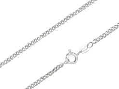 Sterling Silver 2.12mm Filed Curb 20"/50cm Unhallmarked 100% Recycled Silver
