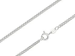Sterling Silver 2.12mm Filed Curb 24"/60cm Unhallmarked 100% Recycled Silver