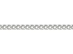 Sterling Silver 2.12mm Filed Curb 16