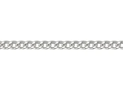 Sterling Silver 2.12mm Filed Curb 30