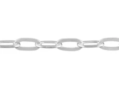 Sterling Silver 1.8mm Flat Filed Oval Trace Chain Loose Unhallmarked 100% Recycled Silver