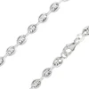 Sterling Silver 4.0mm Hollow Marine Chain 20"/50cm Hallmarked