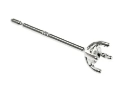 Sterling Silver 3mm Martini Claw Earrings Pack of 10