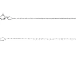Sterling Silver 1.0mm Mini Round Belcher Chain 26"/66cm Unhallmarked