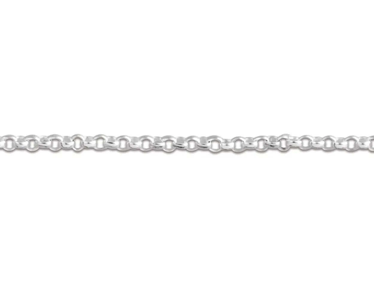 Sterling Silver 1.0mm Mini Round Belcher Chain 26"/66cm Unhallmarked