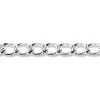 Sterling Silver 2.3mm Open Round Curb Chain Loose Unhallmarked