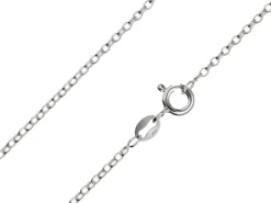 Sterling Silver 1.7mm Oval Belcher Chain 30"/76cm Unhallmarked 100% Recycled Silver