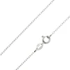 Sterling Silver 1.3mm Oval Trace Chain 20"/50cm Unhallmarked 100% Recycled Silver