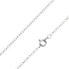 Sterling Silver 1.7mm Oval Trace Chain 16"/40cm Unhallmarked 100% Recycled Silver