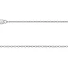 Sterling Silver 1.3mm Oval Trace Chain 22"/55cm Unhallmarked 100% Recycled Silver