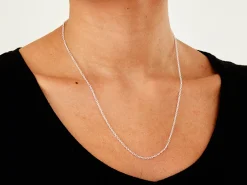 Sterling Silver 1.9mm Oval Trace Chain 20
