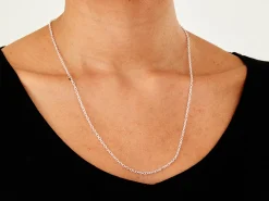 Sterling Silver 2.3mm Oval Trace Chain 22