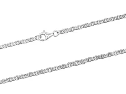 Sterling Silver 3.0mm Oval Trace Chain 20"/50cm Hallmarked, 100% Recycled Silver