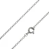 Sterling Silver 1.9mm Oval Trace Chain 24"/60cm Unhallmarked 100% Recycled Silver
