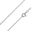 Sterling Silver 1.9mm Oval Trace Chain 22"/55cm Unhallmarked 100% Recycled Silver