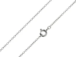 Sterling Silver 1.6mm Oval Trace Chain 28"/71cm Unhallmarked 100% Recycled Silver