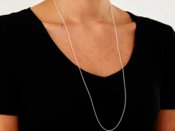 Sterling Silver 1.6mm Oval Trace Chain 30