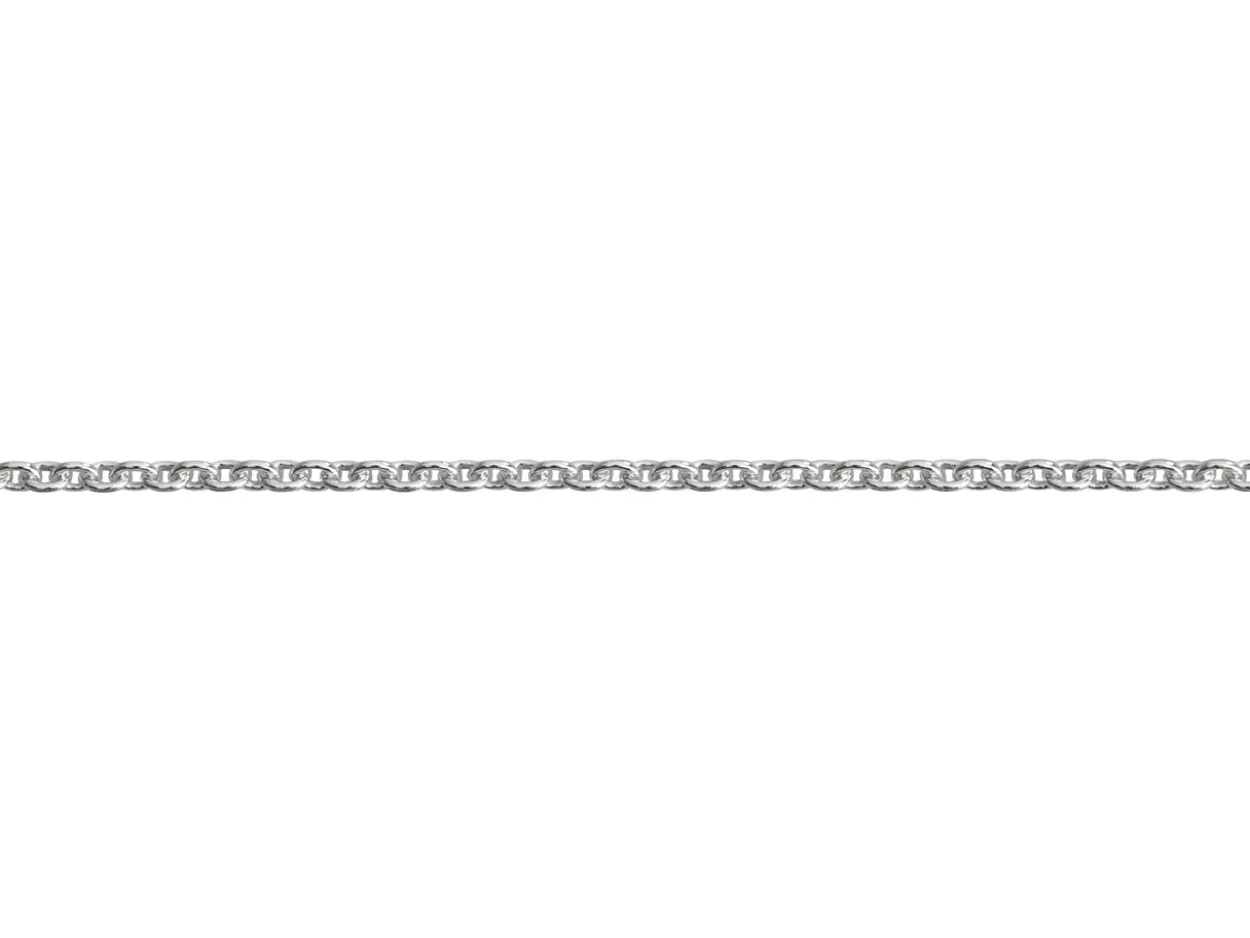 Sterling Silver 1.3mm Oval Trace Chain Loose Unhallmarked 100% Recycled Silver
