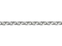 Sterling Silver 1.3mm Oval Trace Chain Loose Unhallmarked 100% Recycled Silver