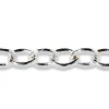 Sterling Silver 4.2mm Oval Trace Chain Loose Unhallmarked 100% Recycled Silver