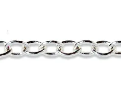 Sterling Silver 4.2mm Oval Trace Chain Loose Unhallmarked 100% Recycled Silver