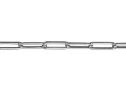 Sterling Silver 3.5mm Paperclip Trace Chain Loose Unhallmarked 100% Recycled Silver
