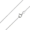 Sterling Silver 1.5mm Prince Of Wales Rope Chain 16"/40cm Unhallmarked 100% Recycled Silver
