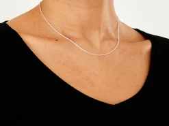 Sterling Silver 1.5mm Prince Of Wales Rope Chain 16