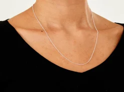 Sterling Silver 1.4mm Round Belcher Chain 20