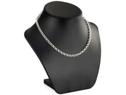 Sterling Silver 5.0mm Round Belcher Chain 18