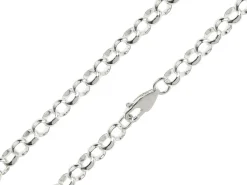 Sterling Silver 5.0mm Round Belcher Chain 18"/45cm Heavy Hallmarked