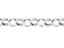 Sterling Silver 5.0mm Round Belcher Chain 18