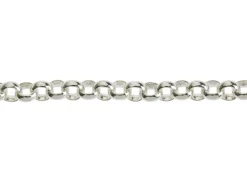 Sterling Silver 4.0mm Round Belcher Chain 18