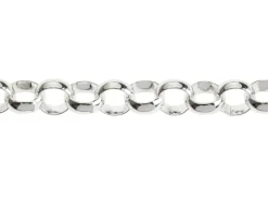 Sterling Silver 5.0mm Round Belcher Chain 16
